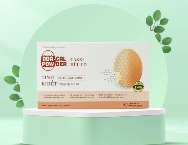 CANXI HỮU CƠ DDA – THÀNH CÔNG ĐƯỢC GHI NHẬN & NIỀM TỰ HÀO CỦA KHOA HỌC VIỆT NAM