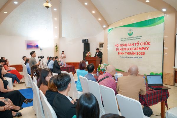Hội nghị ban tổ chức sự kiện EcofarmPay Bình Thuận 2023
