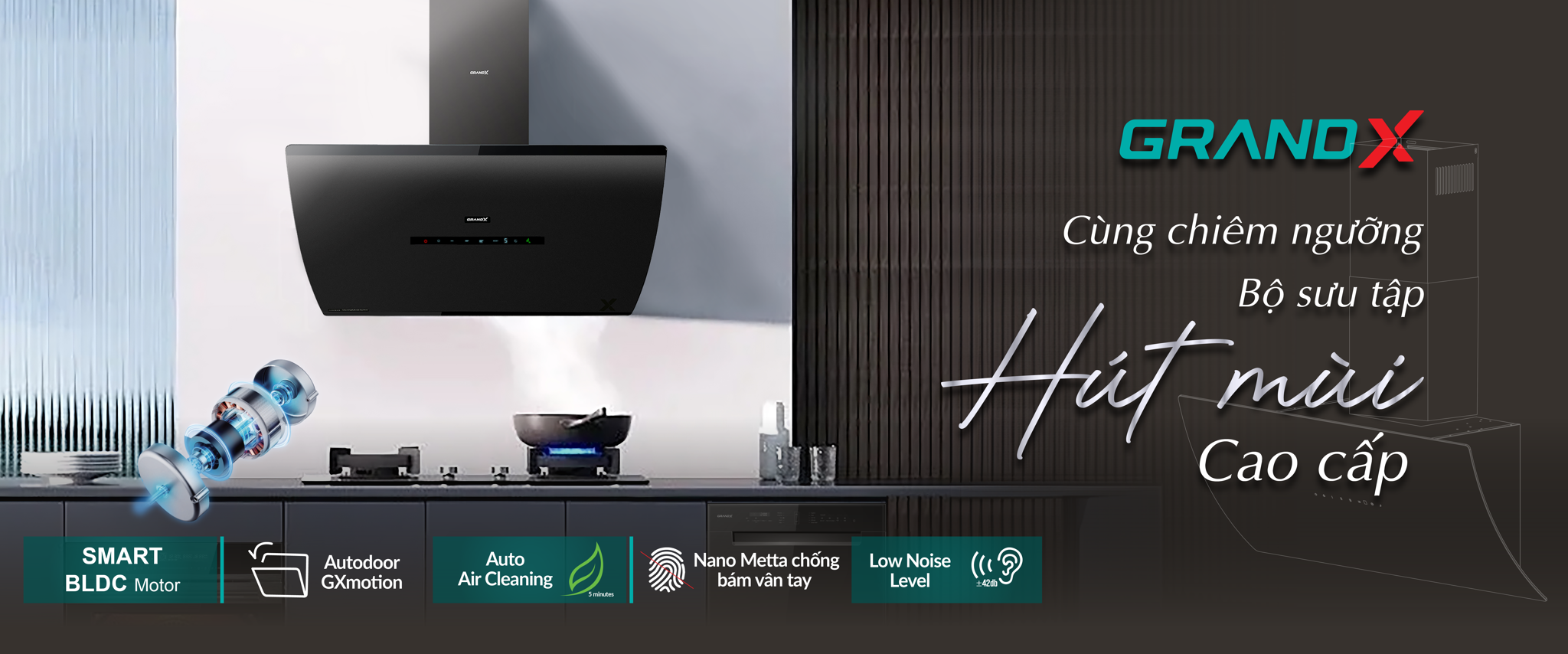 Hút mùi GrandX