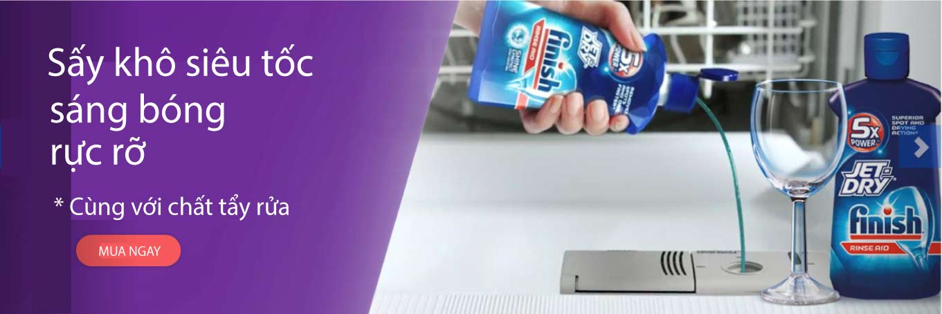 Viên rửa bát Finish