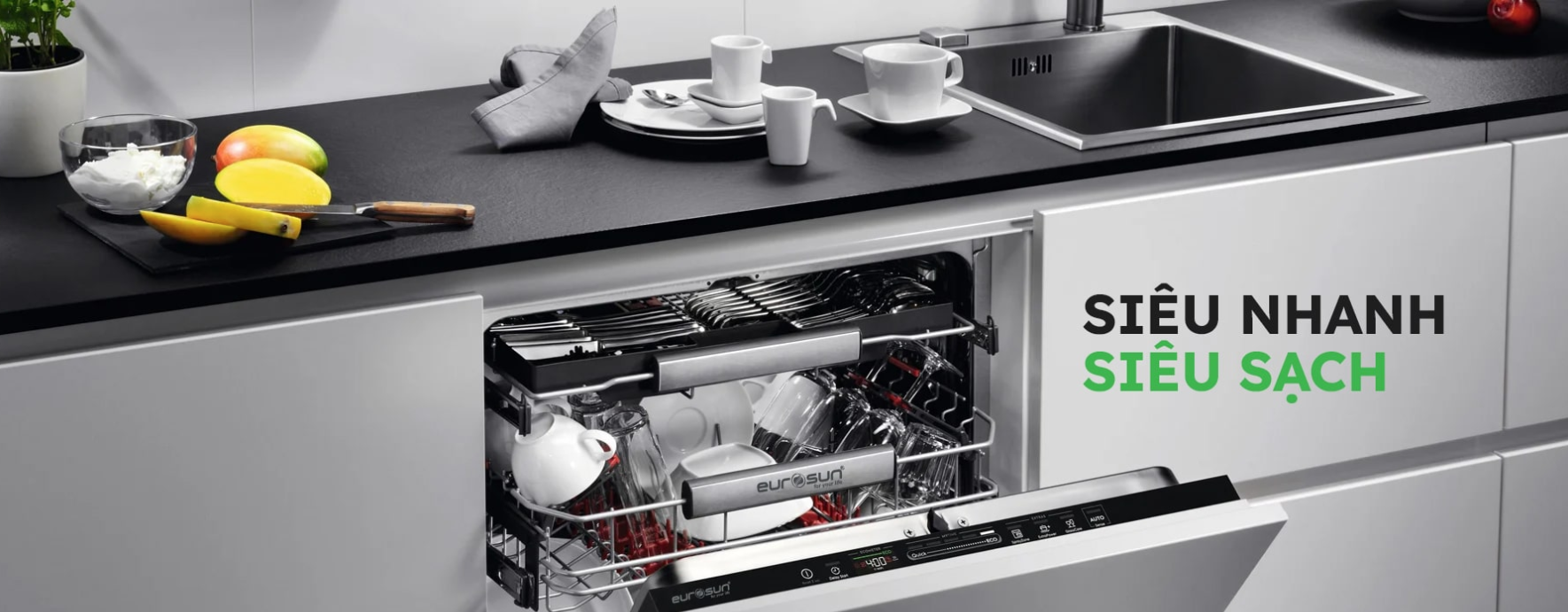 Máy rửa bát Eurosun