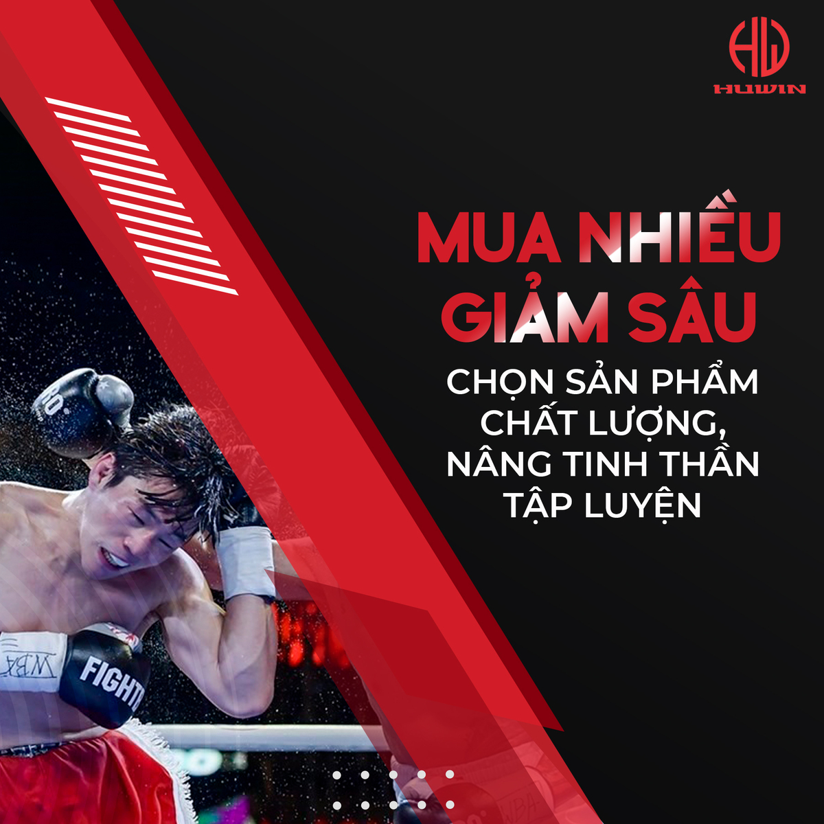 MUA NHIỀU GIẢM SÂU - CHỌN SẢN PHẨM CHẤT LƯỢNG, NÂNG TINH THẦN TẬP LUYỆN
