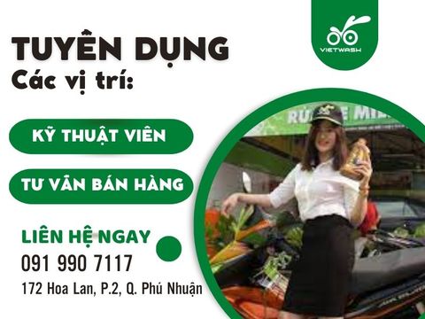 Tuyển dụng chuyên viên tư vấn bán hàng