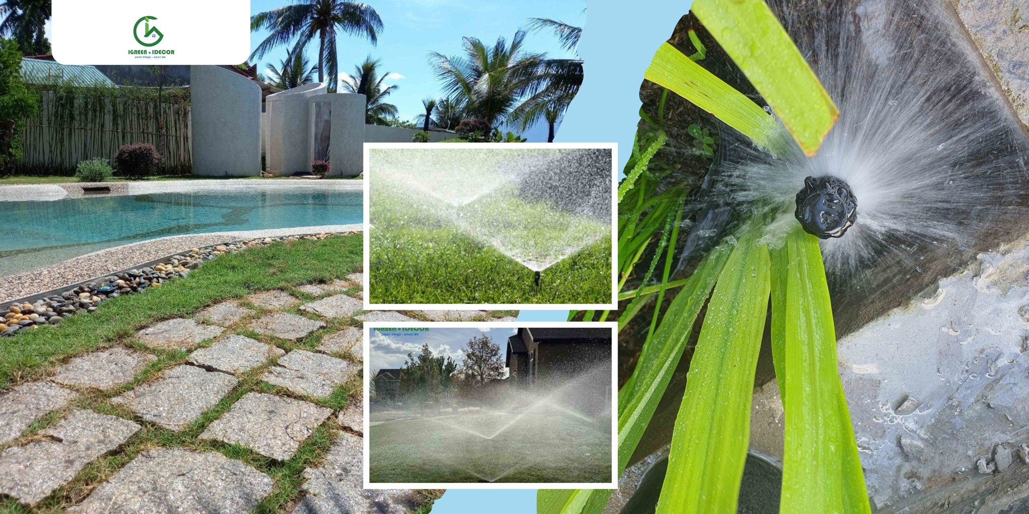 NHỮNG LỖI THƯỜNG GẶP KHI LẮP ĐẶT HỆ THỐNG TƯỚI CẢNH QUAN VÀ CÁCH KHẮC PHỤC