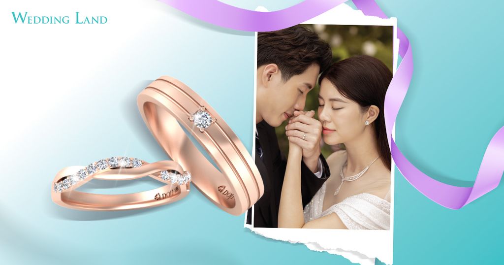 NHẪN CƯỚI VÀNG HỒNG – LỰA CHỌN HÀNG ĐẦU CỦA NHỮNG CẶP ĐÔI HIỆN ĐẠI