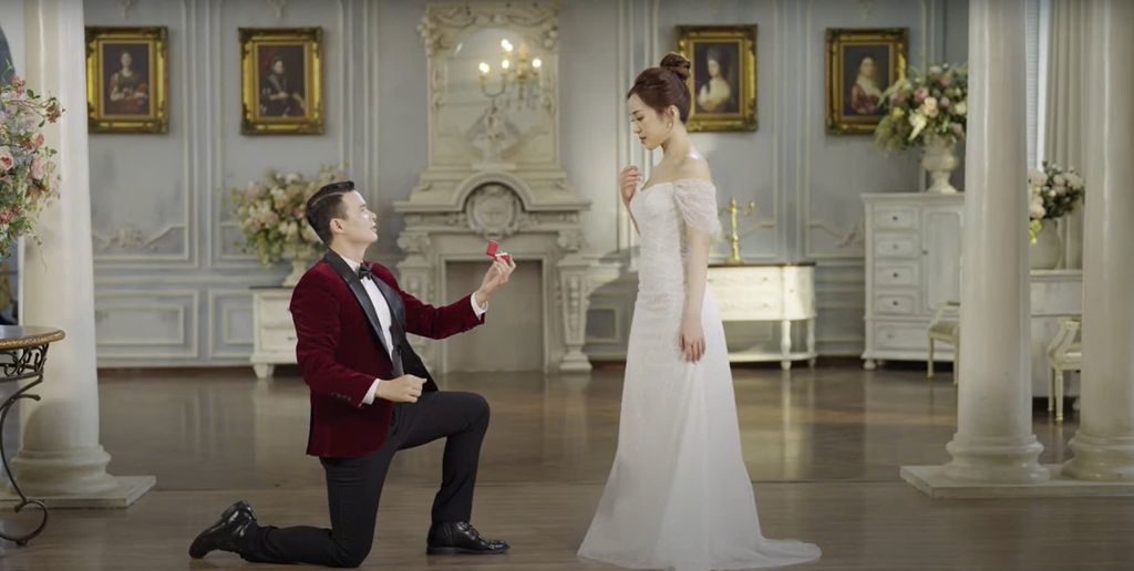 Nhẫn đính hôn kim cương 99 giác cắt DOJI - Hẹn ước vĩnh cửu