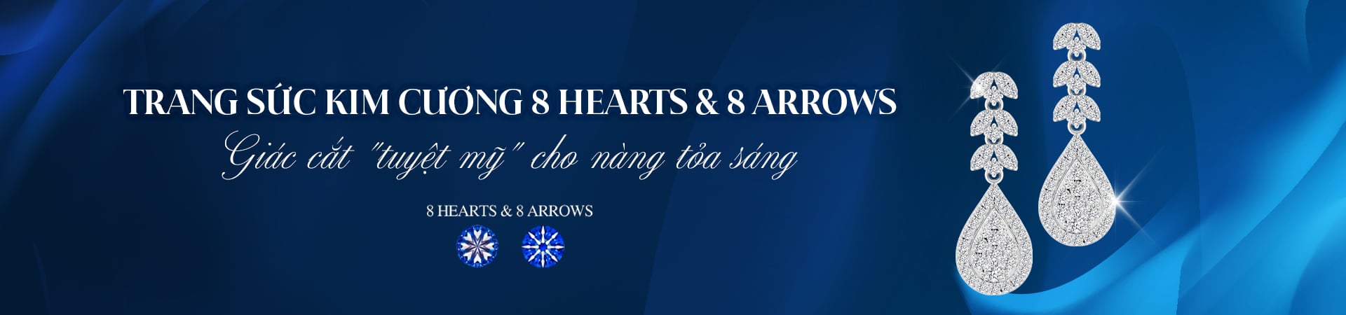 Trang sức kim cương 8 hearts & 8 arrows