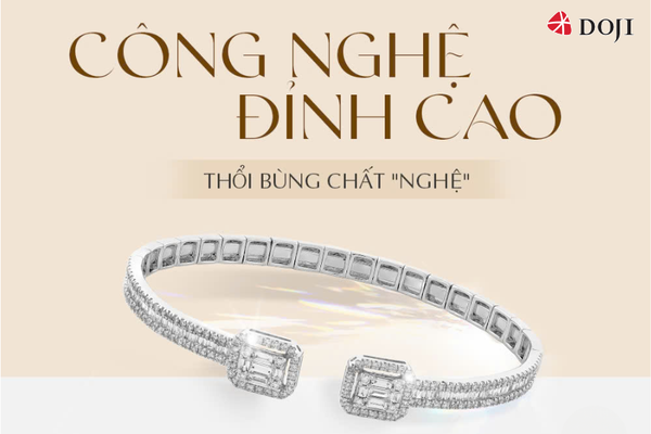 Trang sức TrenD dẫn đầu trong ứng dụng công nghệ chế tác trang sức hiện đại