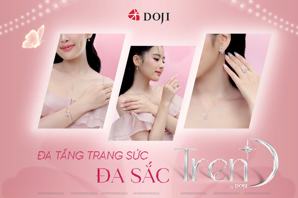 Trang sức kim cương TrenD tôn vinh những nét đẹp độc đáo và khác biệt của mỗi cá nhân