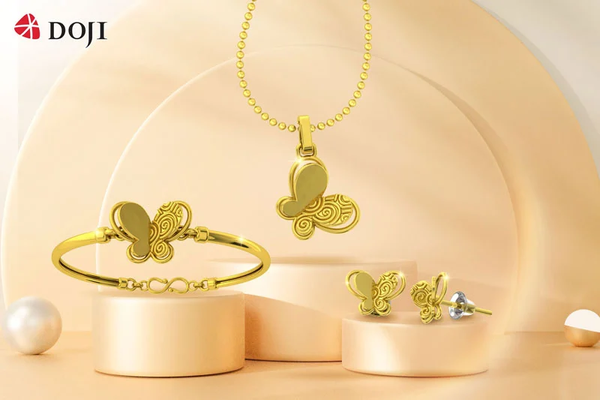 Trang sức vàng tại DOJI sẽ là sự lựa chọn lý tưởng để kỷ niệm 50 năm ngày cưới