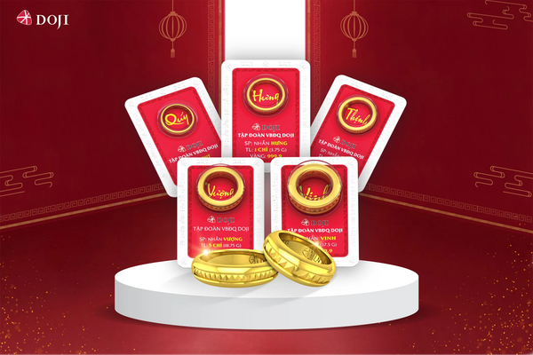 Giá nhẫn vàng 5 chỉ phụ thuộc vào nhiều yếu tố khác nhau