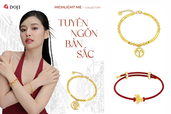 Trang sức vàng 24K TrenD 12 cung hoàng đạo không chỉ thể hiện phong cách cá nhân mà còn mang đến thông điệp may mắn và năng lượng tích cực mỗi ngày.