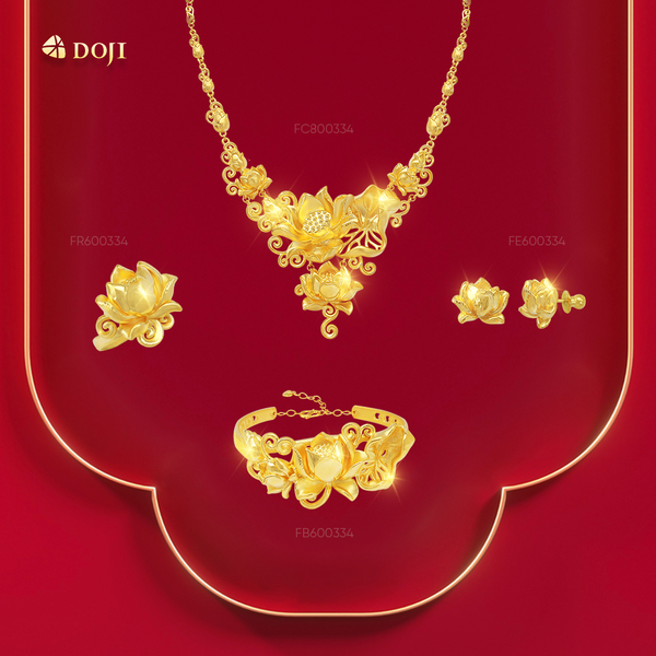 DOJI đảm bảo cung cấp trang sức vàng chất lượng, có giấy bảo hành