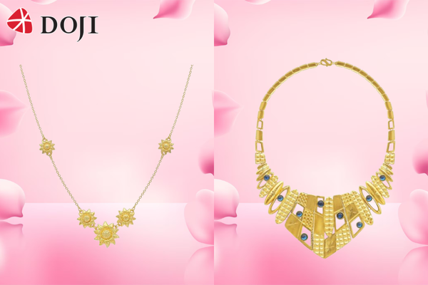 Dây chuyền vàng 24K tại DOJI đáp ứng ngân sách đa dạng của khách hàng