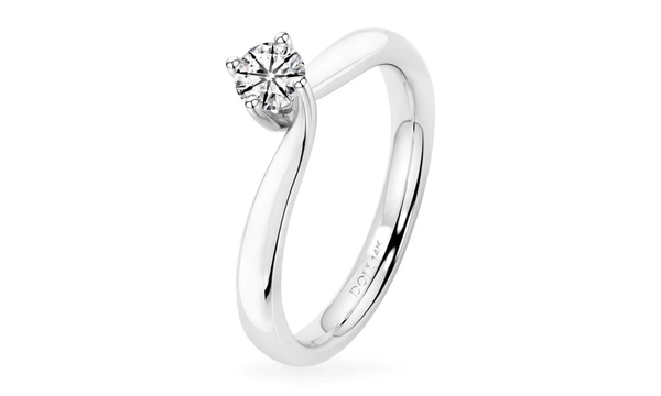 Thiết kế tối giản tôn vinh viên kim cương chủ 8 Hearts & 8 Arrows - biểu tượng của sự hoàn hảo và tình yêu trọn vẹn