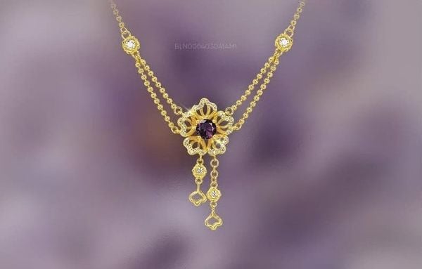 Dây chuyền bi vàng được ưa chuộng bởi vẻ đẹp tinh xảo, hiện đại