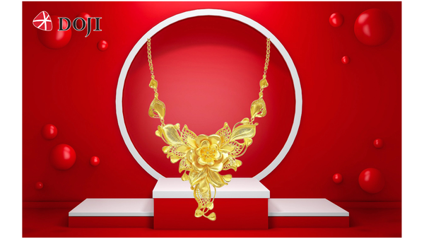 Dây chuyền vàng 24K 2 chỉ là món quà cưới giá trị