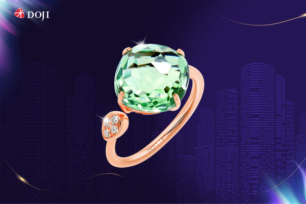 Trang sức đá màu ngọc lục bảo mang lại năng lượng tích cực cho Xử Nữ