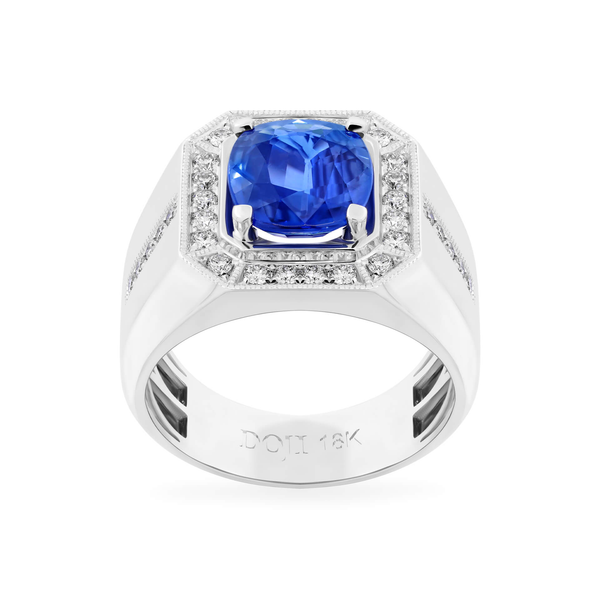 Nhẫn sapphire DOJI với thiết kế tinh xảo, bền , biểu tượng đẳng cấp và may mắn