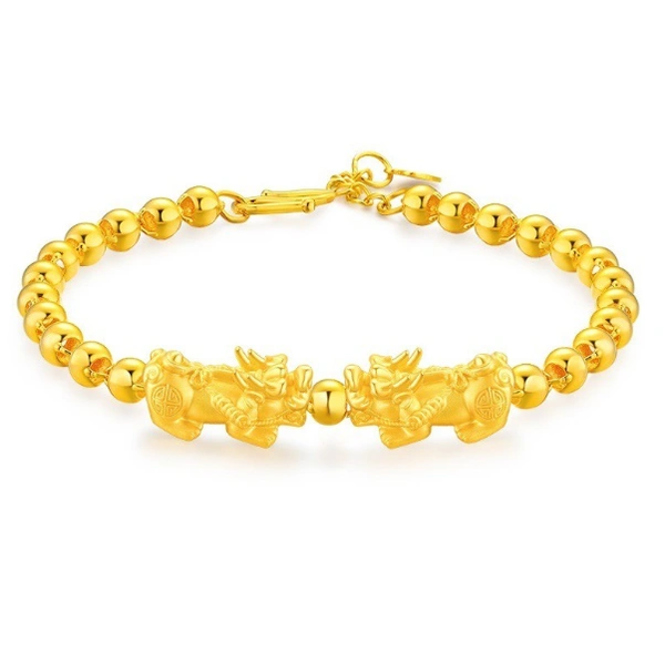 Những mẫu giá vàng tay tỳ hưu vàng 18K dao động từ 800.000 VNĐ - 10.000.000. VNĐ