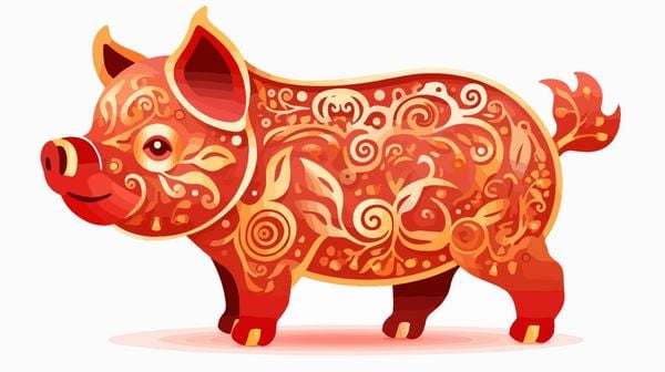 Người tuổi Ất Hợi 1995 hợp gam màu xanh lá và đỏ
