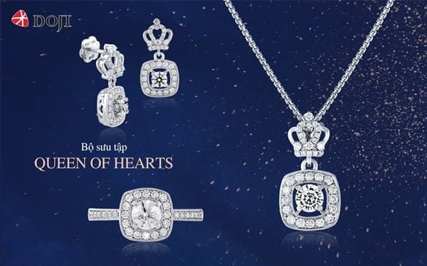 Bộ sưu tập “Queen of Hearts” của DOJI