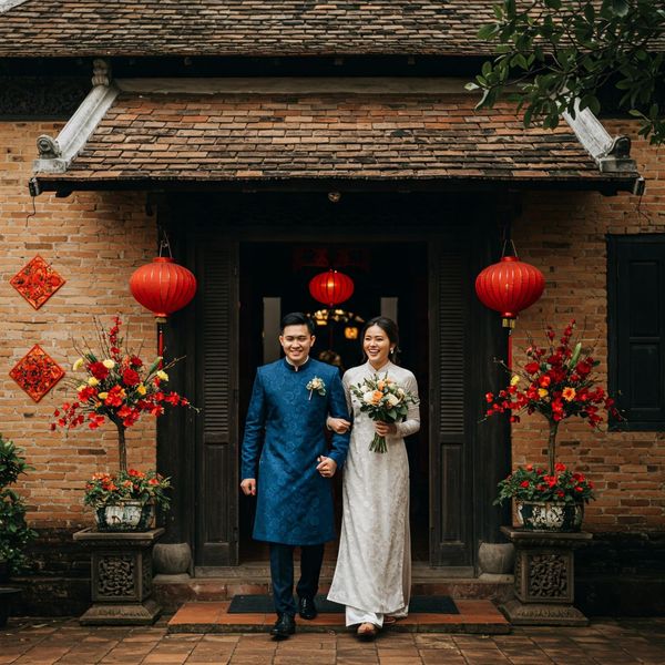 Lễ thân nghinh được xem là ngày khởi đầu cho cuộc sống hôn nhân mới của đôi uyên ương