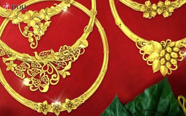 Các loại kiềng cưới cô dâu phổ biến