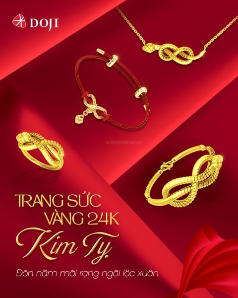 Các sản phẩm vàng DOJI năm