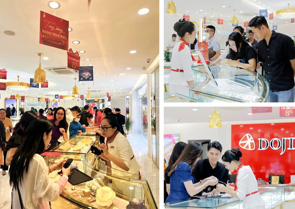 DOJI cam kết mang đến những sản phẩm chất lượng vượt trội, thiết kế tinh tế, đa dạng phong cách, đáp ứng mọi nhu cầu từ làm đẹp đến đầu tư