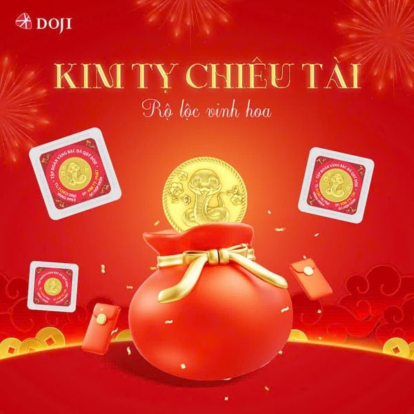 Đồng vàng Kim Tỵ Chiêu Tài là vật phẩm mang lại may mắn cho gia chủ tương tự như Tỳ Hưu