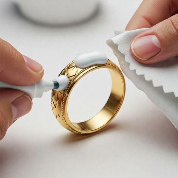 Kem đánh răng giúp làm mờ vết xước nhẹ, trả lại vẻ sáng bóng cho nhẫn vàng chỉ với vài thao tác đơn giản