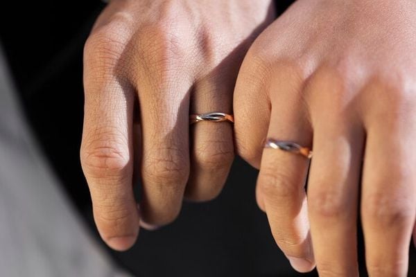 Nhẫn đôi vàng 10K - Sự cam kết của giá trị bền vững