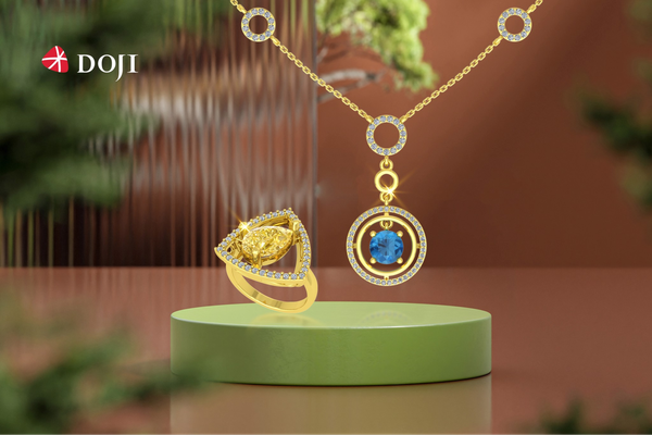 Chọn đá quý vàng kim như thạch anh vàng, citrine, vàng 24K để thu hút tài lộc