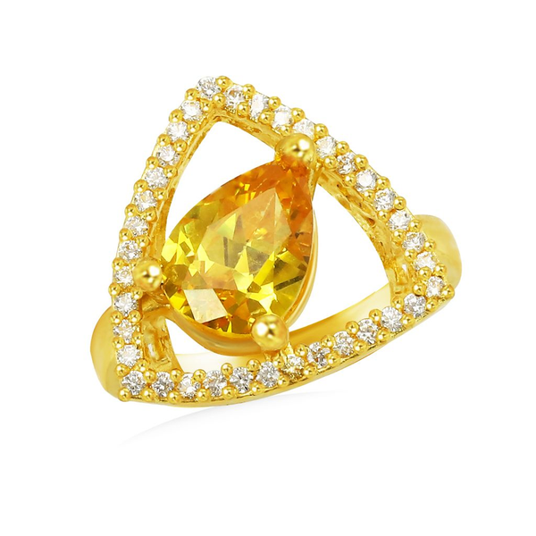 Mẫu nhẫn thiết kế sang trọng, hiện đại được đính kim cương