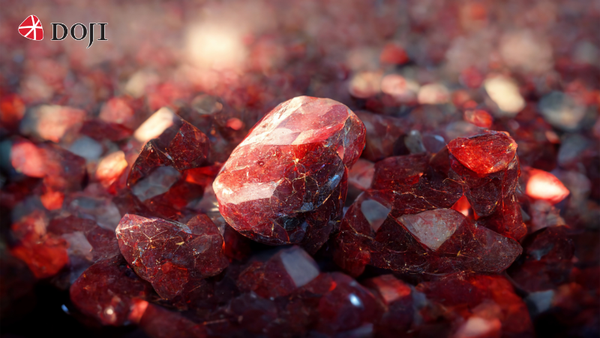 Đá quý ruby mang nhiều ý nghĩa sâu sắc về tình yêu, may mắn, đam mê