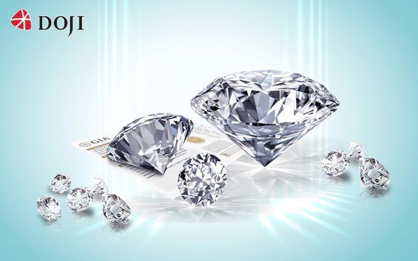 Đánh giá kim cương màu dựa trên sự hài hoà, độ tinh khiết, độ đều màu