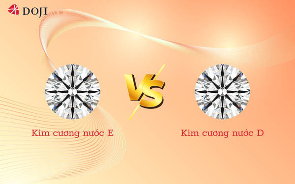 Chọn mua kim cương nước E hay nước D phụ thuộc vào nhiều yếu tố