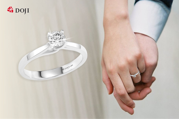 Nhẫn cầu hôn là món trang sức giúp ngỏ lời ước hẹn