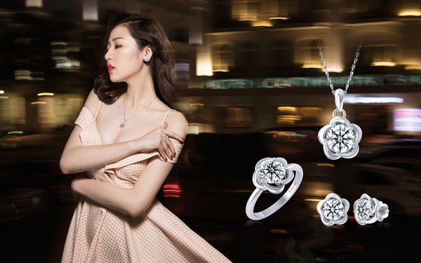Tôn vinh nét đẹp ngọt ngào, đầy tính nữ trong trang sức kim cương đắt giá