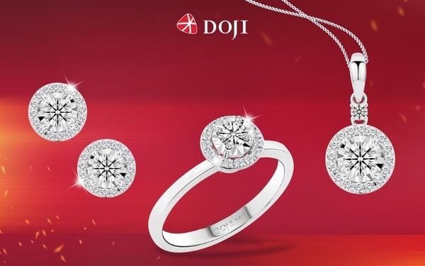 Nhẫn kim cương dạng Round Cut mang lại sự lấp lánh tối đa