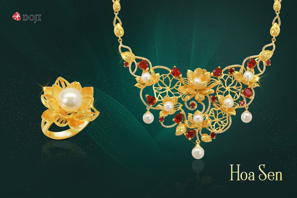 Bộ sưu tập Blooming Flower khắc hoạ tâm hồn thanh cao và khí phách của người Việt, tạo nên vẻ đẹp sang trọng và đầy tinh tế