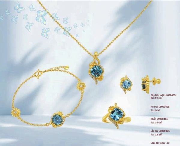 BST “Hoa thanh tú” lắc tay tinh tế, thanh lịch, tôn vẻ đẹp dịu dàng
