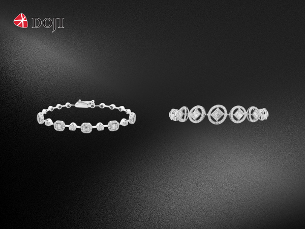 Lắc tay vàng 18K DOJI mang tới vẻ đẹp độc đáo, sang trọng