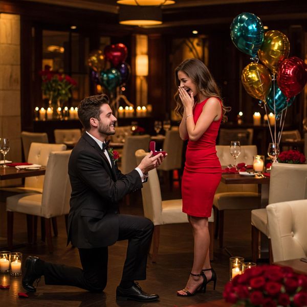 Hãy chọn nhà hàng mà 2 bạn yêu thích hoặc có kỷ niệm đặc biệt để cầu hôn cô ấy nhé