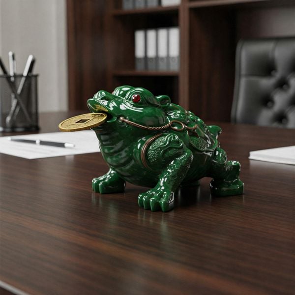 Thiềm thừ mang đến những ý nghĩa phong thủy về tài lộc, may mắn và giúp gia chủ xua đuổi điều không may