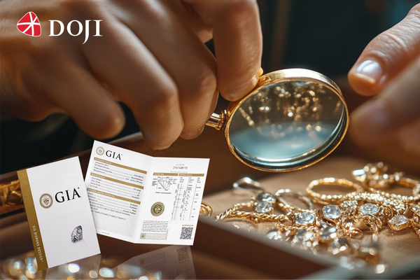 DOJI cung cấp dịch vụ thiết kế trang sức cá nhân hóa, tạo dấu ấn độc đáo