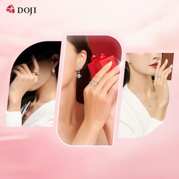 Cùng DOJI khám phá những món quà kỷ niệm ngày cưới tuyệt vời nhất cho nửa kia