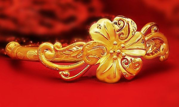 Vòng tay cưới DOJI tôn lên nét đẹp truyền thống Việt trong ngày Vu Quy