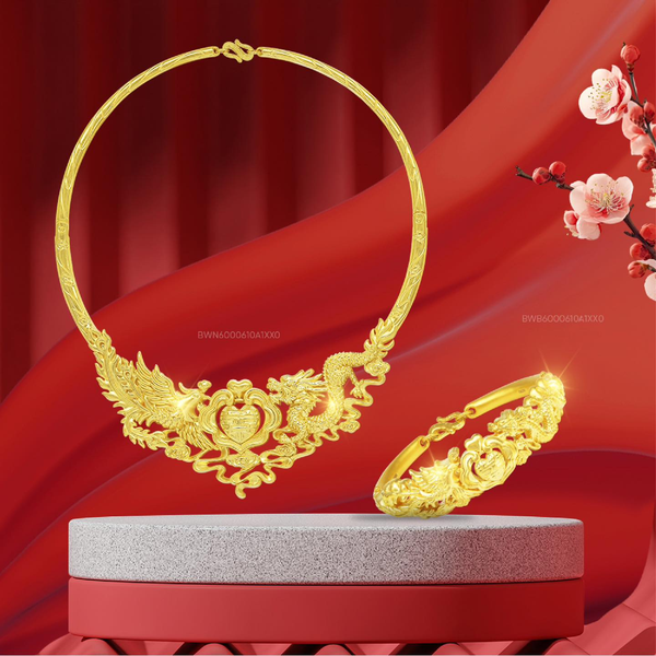 Choáng ngợp trước tuyệt tác được tạo nên từ sự kết hợp hài hòa giữa chất liệu vàng 24K truyền thống với công nghệ 3D hiện đại